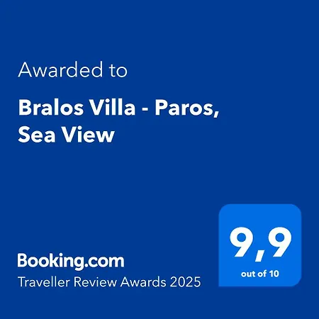 Bralos - Paros, Sea View Holiday home